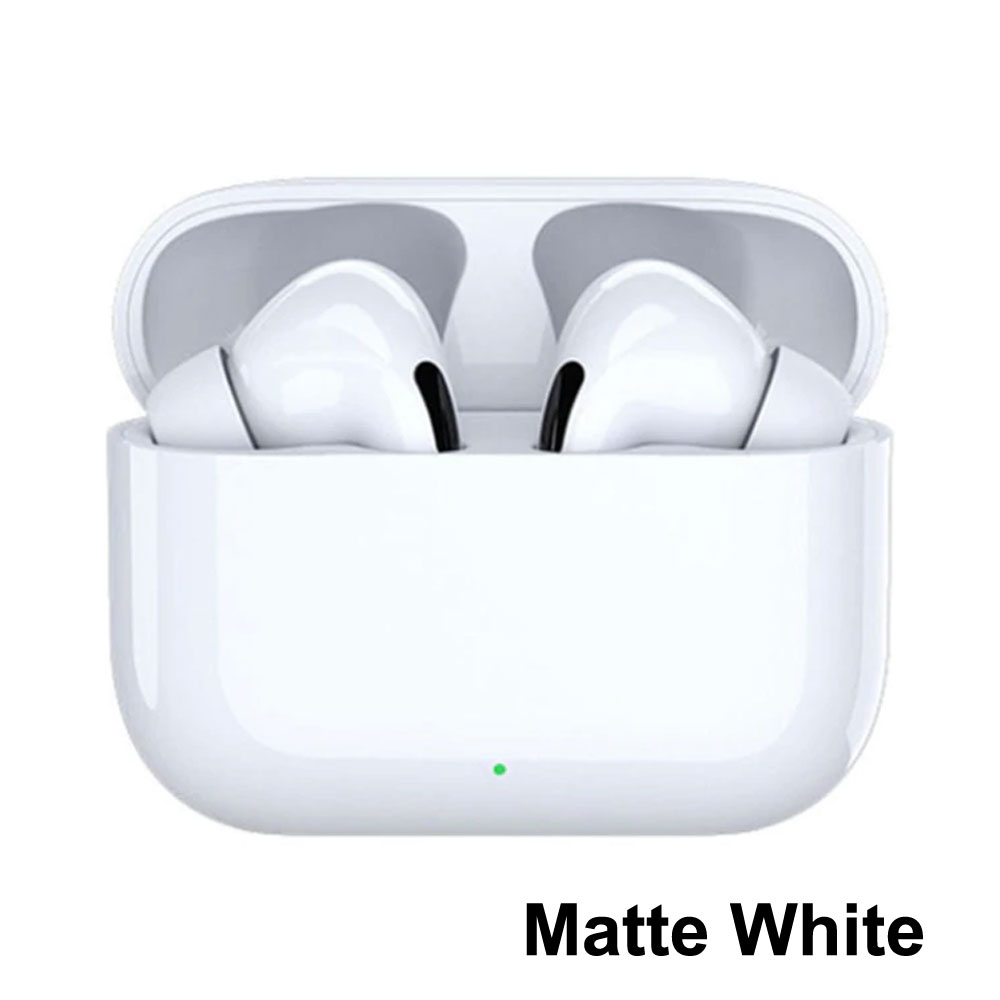''Earbuds Design Headset Wireless Charging Case - Rename, GPS, Bluetooth 5.0 (Matte White)''''''''''